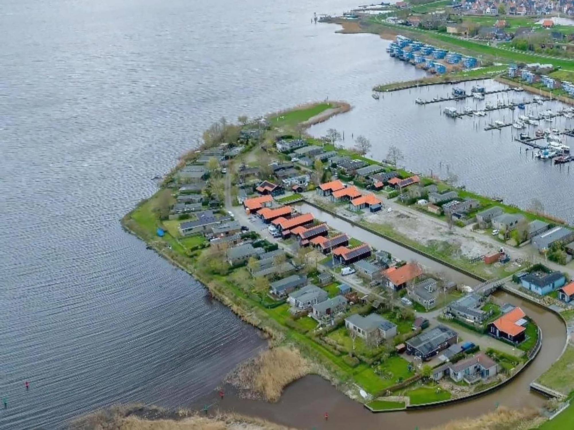 Lauwershuisje Sauna Harbor Lauwersmeer Anjum Exterior foto